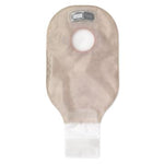 New Image 2-Piece Drainable Ostomy Pouch with Filter 12in 2.25in (57mm) Flange Transparent 1Ct