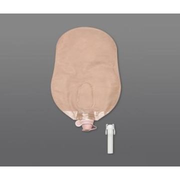 New Image 2-Piece Urostomy Pouch 9in 1.75in (44mm) Flange Ultra-Clear 1Ct