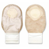 Pouchkins Pediatric 1-Piece Drainable Ostomy Pouch without Filter 6.5in Cut-to-Fit Up to 1.5in (38mm) Stoma Transparent 10Ct