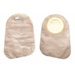 Premier Flat 1-Piece Closed Ostomy Pouch with Filter 9in Cut-to-Fit Up to 2.125in (55mm) Stoma Beige 30Ct