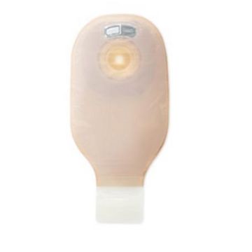 Premier Convex 1-Piece Drainable Ostomy Pouch with Filter and Tape Border 12in Cut-to-Fit Up to 2in (51mm) Stoma Transparent 5Ct