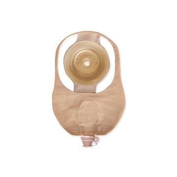 CeraPlus Soft Convex 1-Piece Urostomy Pouch with Tape Border 9in Cut-to-Fit Up to 1in (25mm) Stoma Ultra-Clear 5Ct