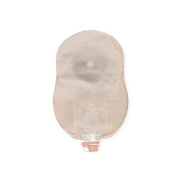 Premier Flat 1-Piece Urostomy Pouch with Tape Border 9in Cut-to-Fit Up to 2.5in (64mm) Stoma Ultra-Clear 10Ct