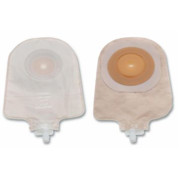 Premier Convex 1-Piece Urostomy Pouch with Tape Border 9in Cut-to-Fit Up to 2in (51mm) Stoma Transparent 5Ct
