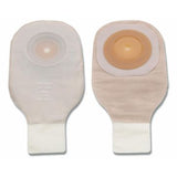 Premier Convex 1-Piece Drainable Ostomy Pouch with Tape Border 12in Cut-to-Fit Up to 2in (51mm) Stoma Transparent 5Ct