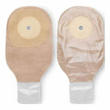 Premier Flat 1-Piece Drainable Ostomy Pouch 12in Cut-to-Fit Up to 2.5in (64mm) Stoma Ultra-Clear 10Ct