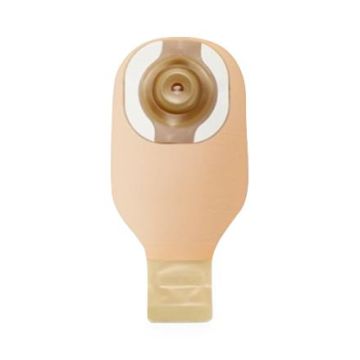 Premier CeraPlus Soft Convex 1-Piece Drainable Ostomy Pouch with Filter and Tape Border 12in Cut-to-Fit Up to 2.125in (55mm) Stoma Beige 5Ct