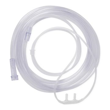 Hudson RCI Soft Oxygen Cannulas with Standard Connector 7ft Tubing Clear 1Ct