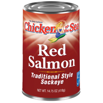 Chicken of the Sea Salmon Red Sockeye 14.75oz 1Ct