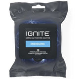Ignite Energizing Sense Activating Cloths Soft Pack Scented 10/Pack 30Ct