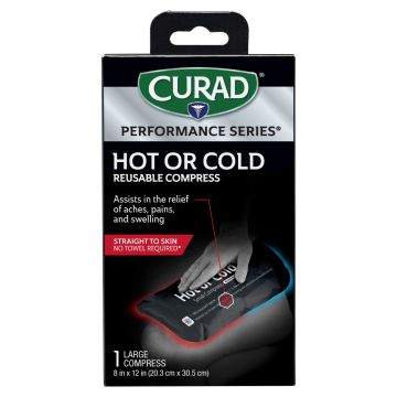 CURAD Performance Series Reusable Hot/Cold Pack 8in x 12in 1Ct