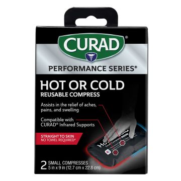 CURAD Performance Series Reusable Hot/Cold Pack 5in x 10in 1Ct