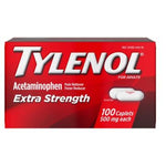 Tylenol Extra-Strength Acetaminophen Caplets 500mg 100Ct