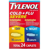 Tylenol Cold + Flu Severe Day/Night Caplets 24Ct