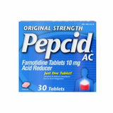 Pepcid Antacid Tablets 10mg 30Ct
