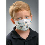 Halyard Children's Procedure Face Mask White 750Ct