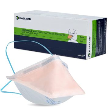 Halyard Fluidshield N95 Respirator Mask ASTM Level 3 S 210Ct