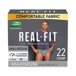 Depend FIT-FLEX Maximum Absorbency Men's Underwear S/M 22Ct