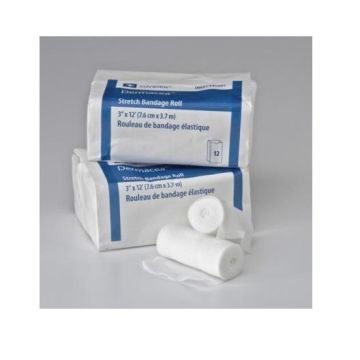 Dermacea Sterile Stretch Bandage Roll 4in x 4.1yds 12Ct