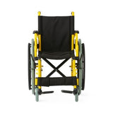 Guardian Kidz Pediatric Wheelchair with Swing-Away Footrests 14in Seat 150lbs Yellow 1Ct