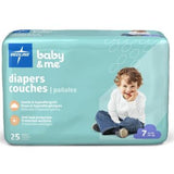 Baby Diapers Size 7 41+ lbs 25/Pack 1Ct