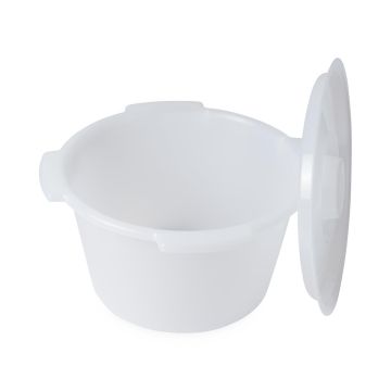 DMI Commode Pail with Lid 1Ct