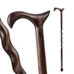 Brazos Twisted Wood Walking Stick Red Oak 34in 1Ct
