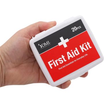 HealthSmart 20-Piece Mini First Aid Kit 1Ct