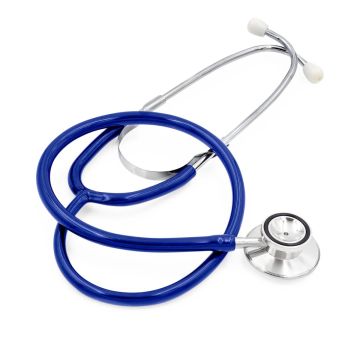 MABIS Dual Head Stethoscopes Blue 1Ct
