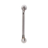 Textured Chrome Grab Bar 16in 1Ct