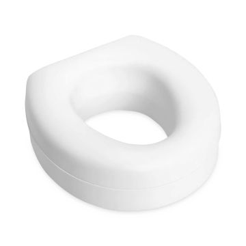 HealthSmart Elevated Toilet Seat Riser 5in 250lbs 1Ct