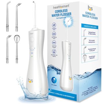 HealthSmart Cordless Water Flosser/Components 1Ct