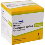 Minims Fluorescein Sodium 2% Eye Drops – Preservative-Free (20/Box)