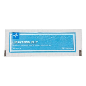 Medline Sterile E-Z Lubricating Jelly, 5 g Packets, Case of 600