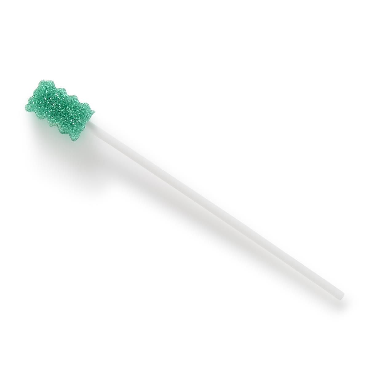 DenTips® Oral Swab; Treated, Green