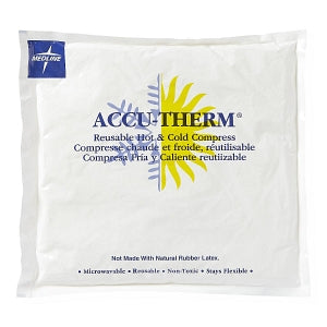 Medline Accu-Therm Reusable Hot/Cold Gel Pack, 10 × 12 in, Case of 12