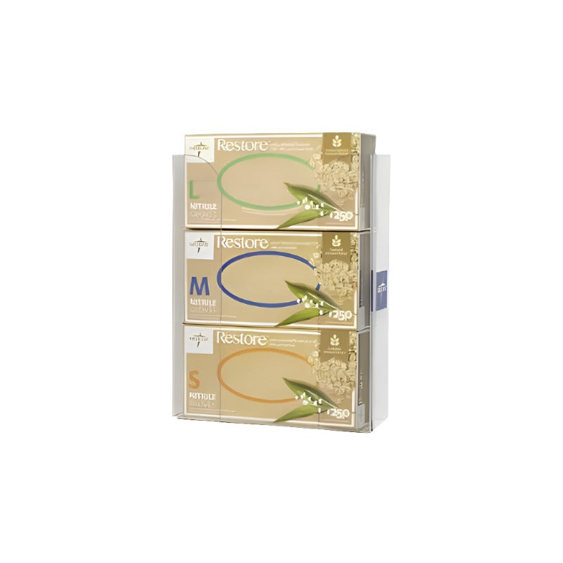 dispenser-for-gloves-triple-clear-plastic