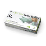 AloeTouch® Nitrile Chemo Glove, Extended Cuff, Green, X-Large