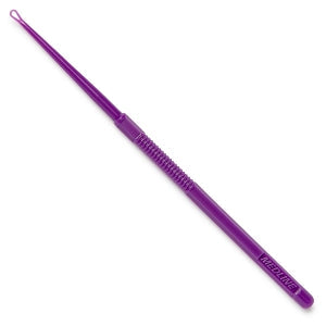 Medline Single-Use Ear Curette, 3 mm Purple Flexed Loop, Box of 50