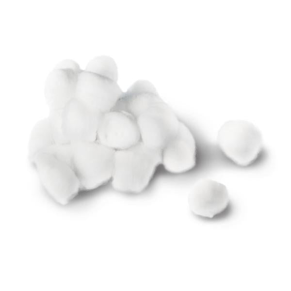 Medline Non-Sterile Cotton Balls, Large, 1.25 in, Case of 2,000