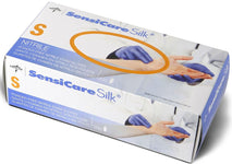 SensiCare® Silk Powder-Free Nitrile Exam Glove, Blue; Small
