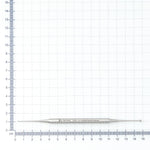 Konig Double-Ended Excavator Curette; 5" (12.7 cm), With 1.5 mm and 2.5mm Holes