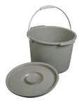 Commode Bucket with Lid and Handle