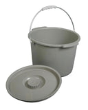 Commode Bucket with Lid and Handle