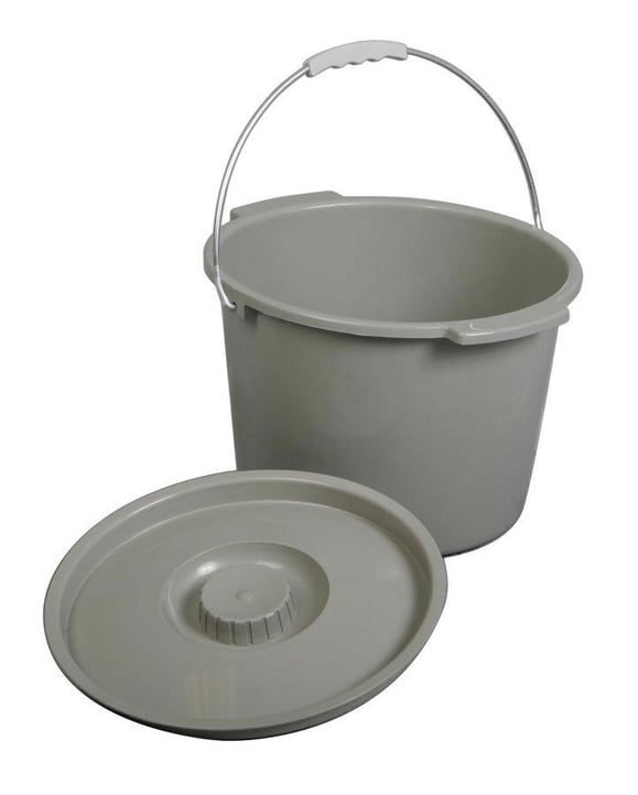 Commode Bucket with Lid and Handle