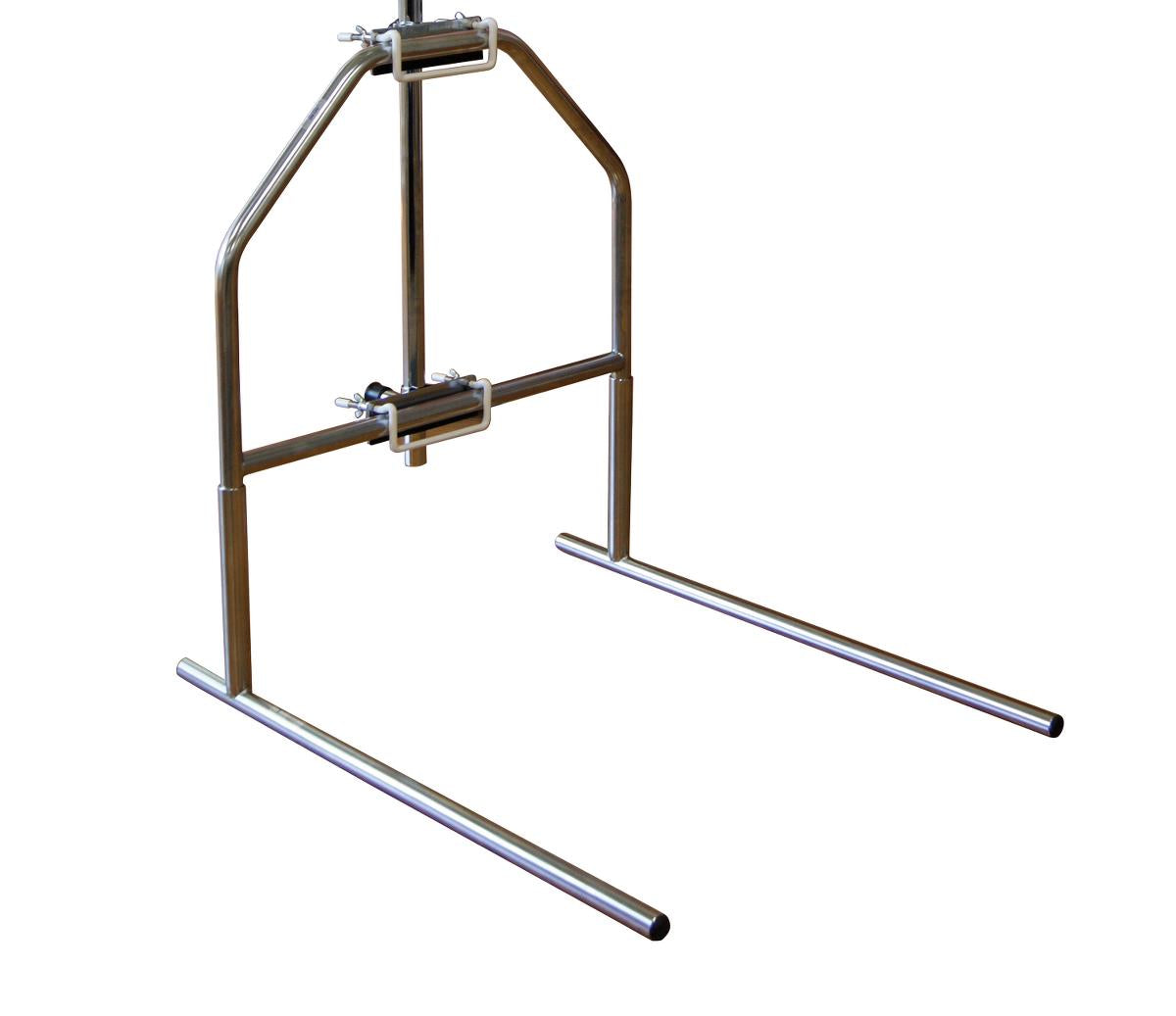 Standard Trapeze Base; weight capacity 250 lb.
