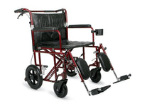 Bariatric Transport Chairs; 22" (56 cm), Freedom Plus Lightweight Chair