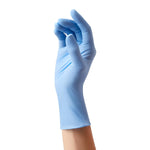 SensiCare® Powder-Free Nitrile Exam Glove, Blue; Extra Small