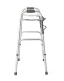 Two-Button Folding Walker*, Aluminium, No Wheels