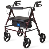 Bariatric Rollator with 8" Wheels, Steel